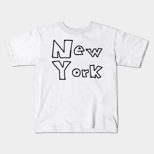 The best designs on the name of New York City #7 Kids T-Shirt
